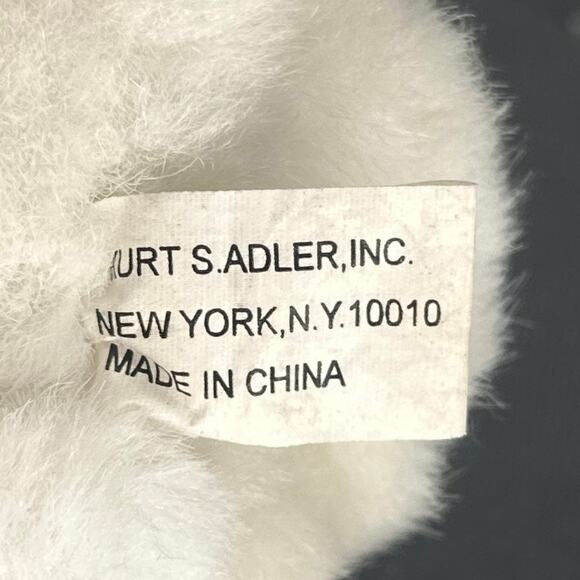 VTG Ganz Wee Bear Village Snowman Bear Pair Plush 1995 Kurt S Adler Christmas - Picture 11 of 12